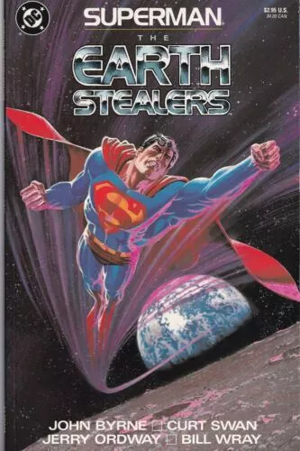 Superman: The Earth Stealers (One Shot) TPB - DC Comics - 1988