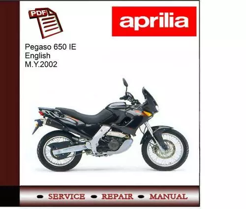 Aprilia Pegaso 650 ie  Workshop Repair Service Manual