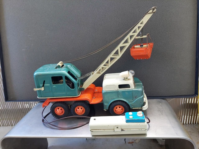 Camion Man TGX XL avec grue MK500 New Ray : King Jouet Belgique