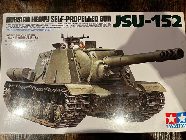 TAMIYA 1:35 35303 Russian Heavy Self-Propelled Gun JSU-152 ...