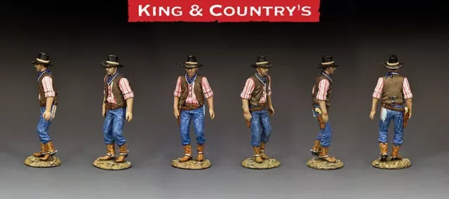 King and (&) Country figurine - CD024 The Gunfighter