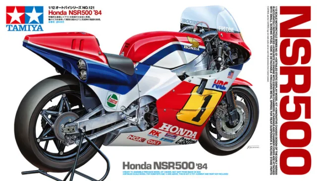 Tamiya 14121 1/12 Scale Model Kit HRC Honda NSR500 '84 Grand Prix GP Spencer