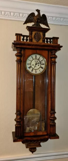 gustav becker vienna wall clock
