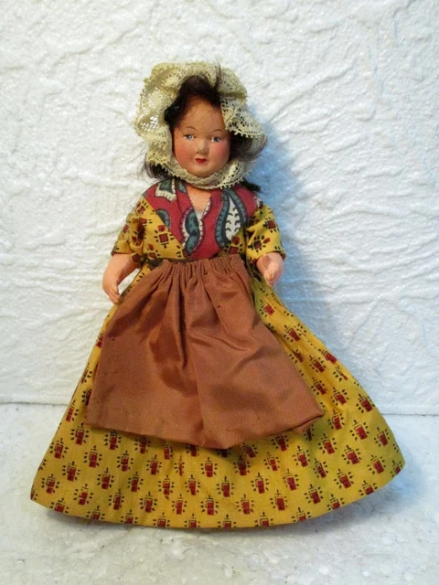 Poupée D'Artiste Collection Ancienne Poupée En Celluloïd 64 Cm. État
