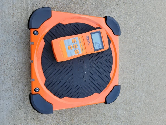 Elitech LMC210 Charging Scale HVAC Wireless Remote 220 Lbs 100kgs