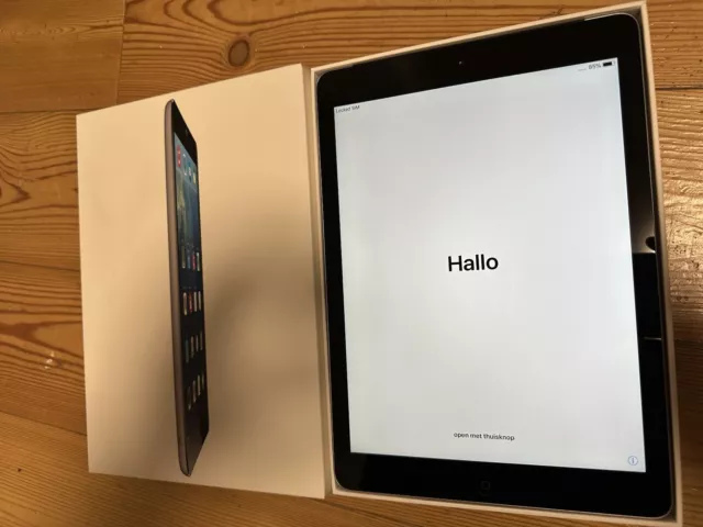 Apple iPad Air 1. Gen. 16GB, WLAN + Cellular (Entsperrt), 24,64 cm, (9,7 Zoll) -