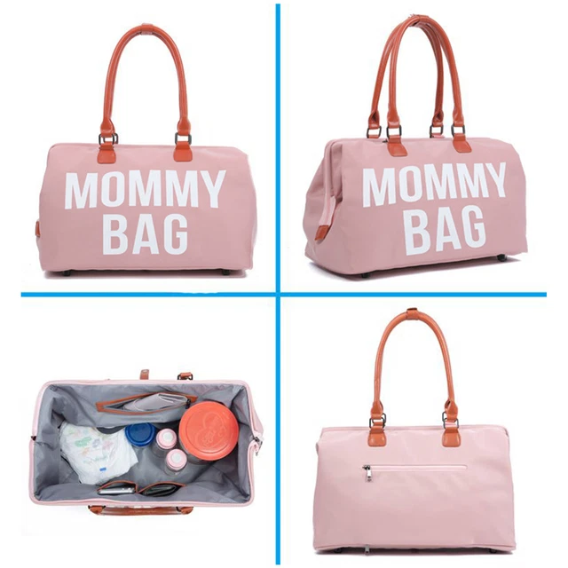Changing Pad Diaper Bag Portable Mommy Tote Baby Care Handbag Large Capacity