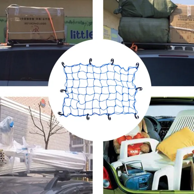 Gancio regolabile rete bagagli portapacchi copertura rete universale tetto auto