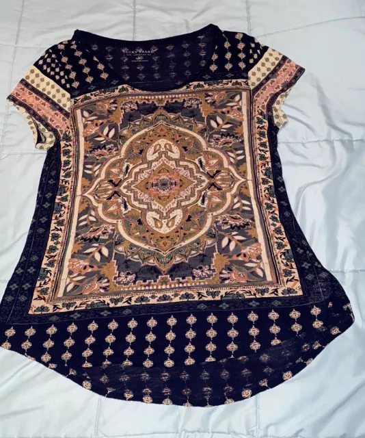 Lucky Brand Women's Persian Carpet Tee 2