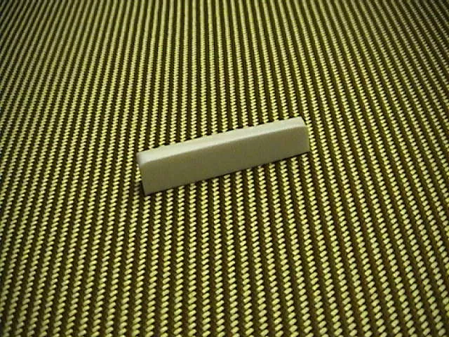 AAA BONE NUT BLANK for BASS GUITAR 4 or 5 STRING - HANDMADE PRO LUTHIER'S STOCK