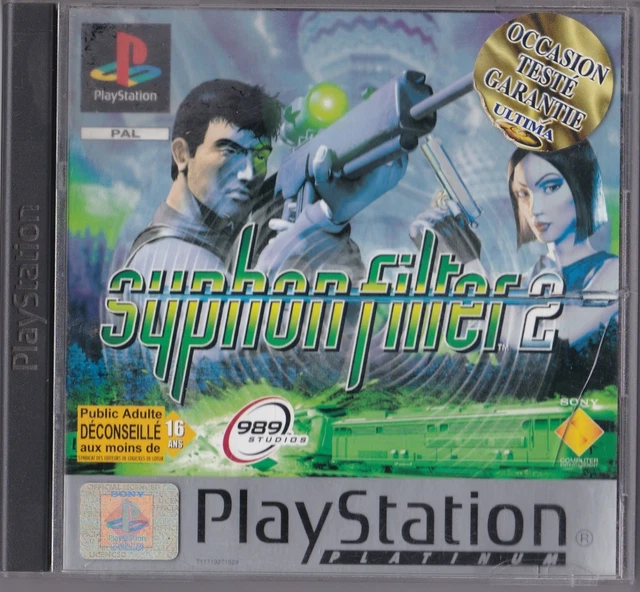 Syphon Filter Sur PS1 – Complet PAL FR – Sony PlayStation – Bon état