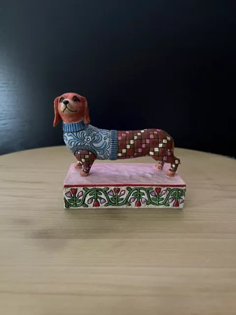 jim shore dachshund