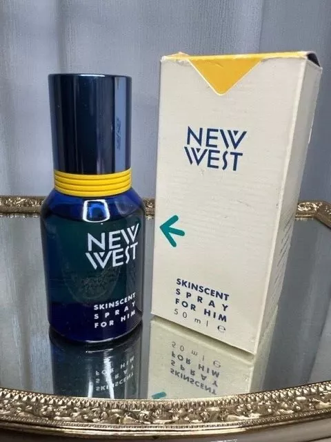 New West Skinscent for Him Aramis edt 50 ml. Rare, original first edition New West Skinscent for Him Aramis edt 50 ml. Rare, original first edition