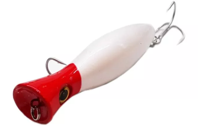 New Large Top Water Popper  Saltwater Offshore Fishing Lure  Bass Crankbait