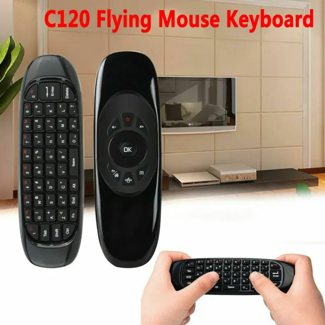 C120 2.4 Remote Control Air Mouse Wireless Keyboard for KODI Android Mini TV Box