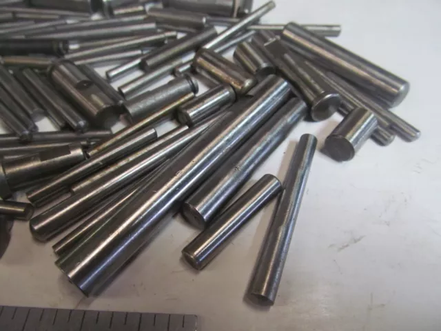 Assortment Of Harden Alloy Steel Dowel Pins, Headless And With Head, 1-1/2 Lbs. 2