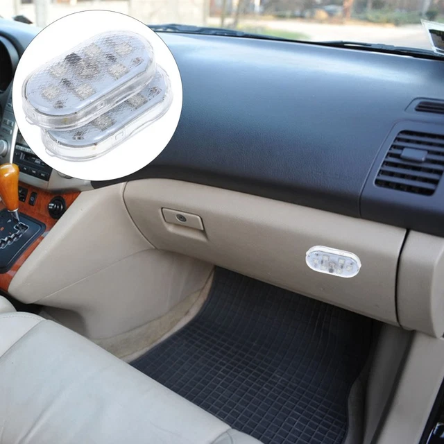 2 PCS Mini USB Car Led Lights Interior, Including 1 PC