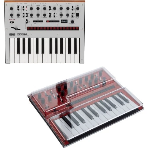 Korg Monologue silber + Staubschutzcover Bundle | Neu