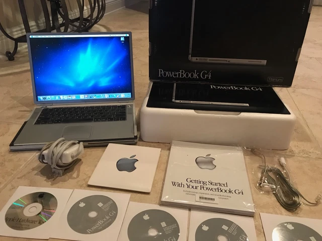 MacBook本体 Apple PowerBook G4 M8407 Apple PowerBook G4 Titanium Model Number M8407 | 15 inch
