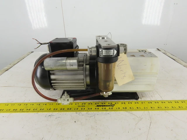 Leybold Trivac 140042 E2 D10E Rotary Vane Vacuum Pump 230V 1Ph 10m³/h
