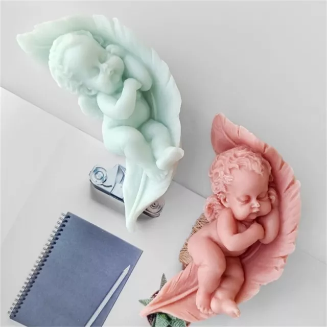 3D Sleeping Baby Mold DIY Baking Tool Sleeping Angel Silicone Mold