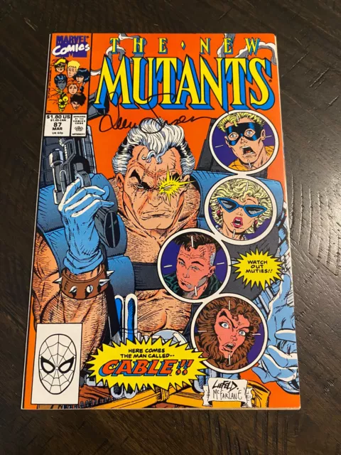 New Mutants 87 High Grade Signed Simonson 1st Cable Stryfe Rob Liefeld Gemini