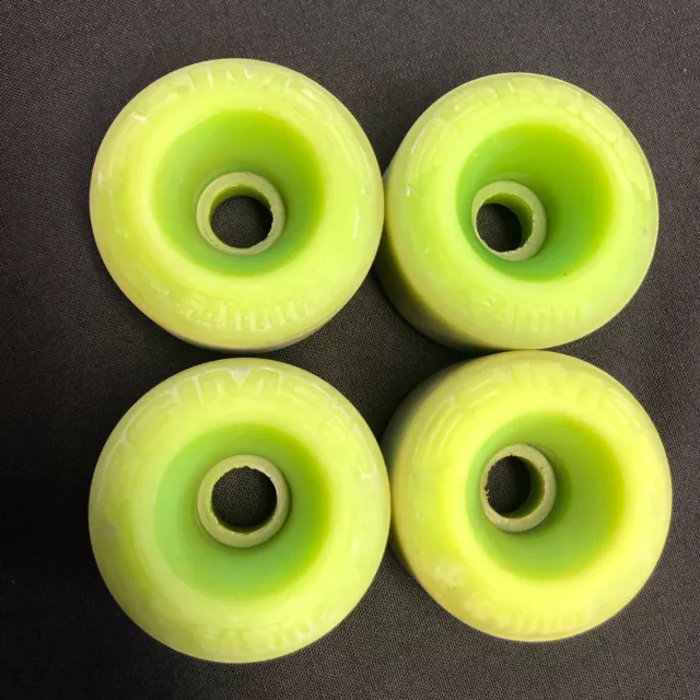 OG SIMS SKATEBOARD WHEELS 64mm [Set of 4] Green Not Kryptos Bones Slime Balls