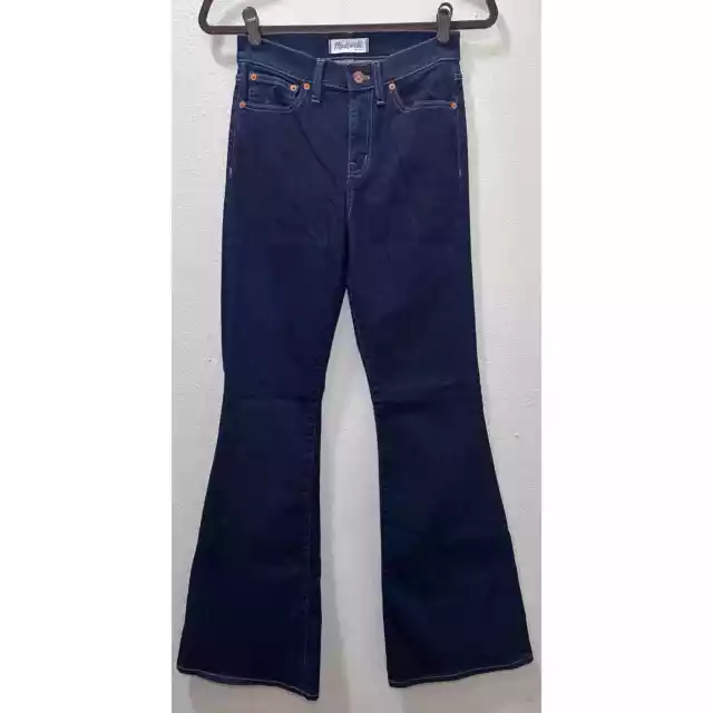 Madewell Flea Market Flare Leg Jeans Dark Wash Size 25