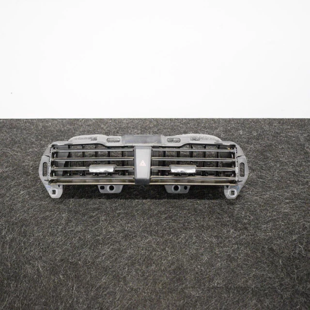 Grille D'aération Chromée Pour Tableau De Bord Duster, Logan, Sandero - Pièce Originale 8200212480 - Compatible 2010-2017