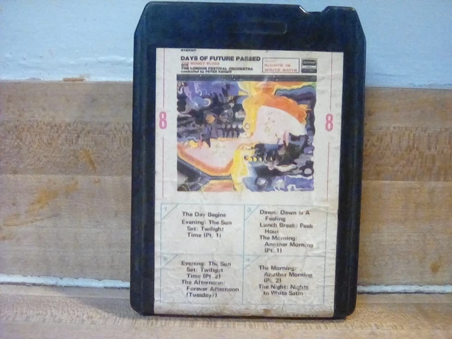 The Moody Blues "Days Of Future Passed" 8 track tape REBUILT