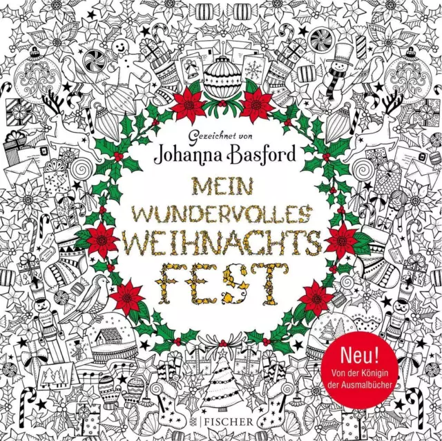 Mein wundervolles Weihnachtsfest | Johanna Basford | 2016 | deutsch