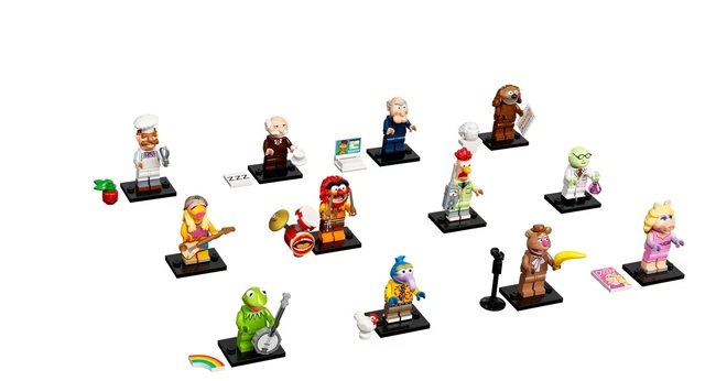 LEGO 71033 MINIFIGURES The Muppets Serie Completa 12 Personaggi Nuovi £ ...