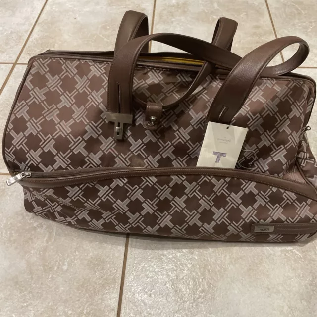 TUMI Signature Collection Logo Brown Duffle - #72163CFF
