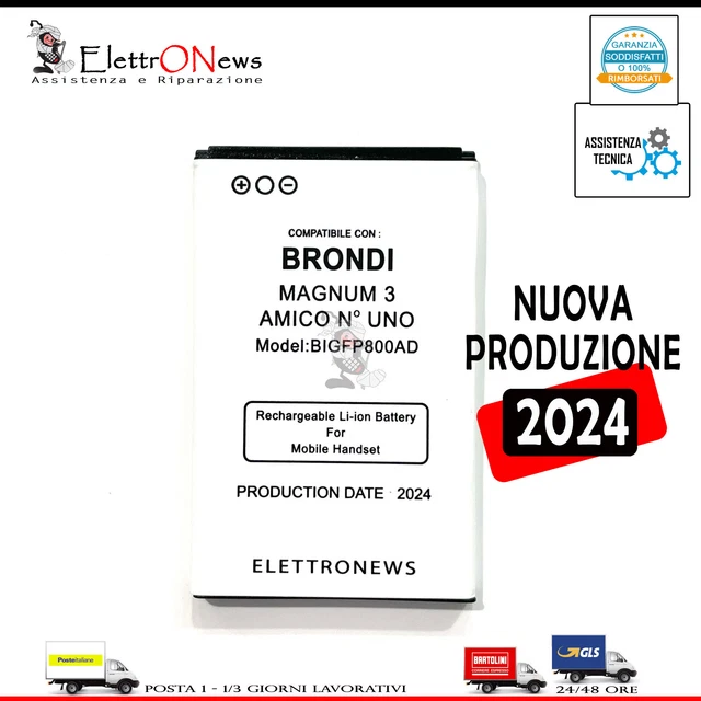 Aousavo Amico Supervoice Batteria Di Ricambio Compatibile Con - Foto 5