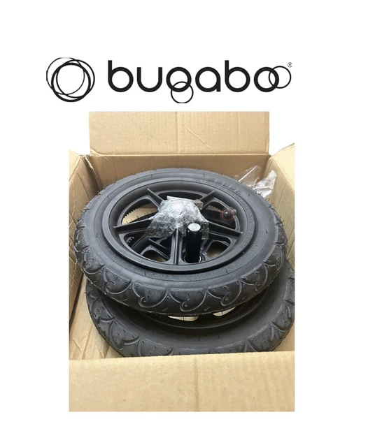 NWT Bugaboo Cameleon Set of 2 Rear Wheels with Air Filled Tires