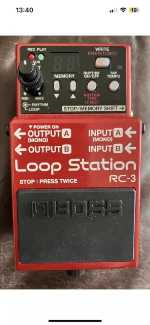 Boss RC-3 Loop Station Pedal