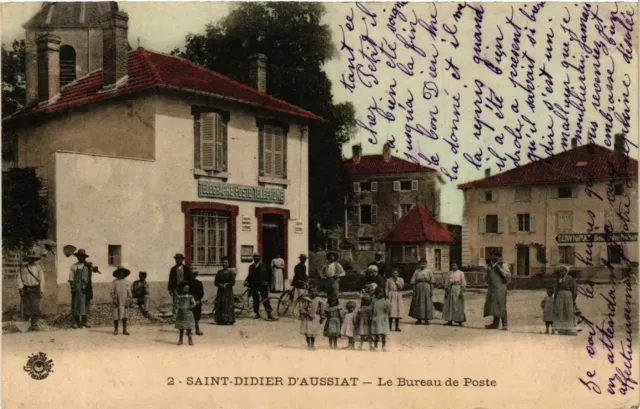 CPA AK ST-DIDIER D'AUSSIAT Le Post Office (863075)