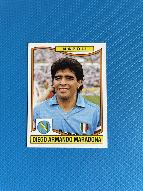 Vignette Panini DS Maradona N°13 Argentine 1986 – France 98, Pailletée, Rare