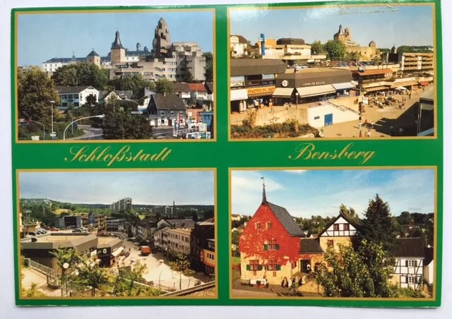 Postkarte – Ansichtskarte - Bensberg – Bergisch Gladbach - Weltpostkarte im Form