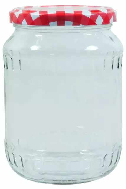 mikken 8 grosse Einmachgläser 720 ml Einkochglas mit Deckel Dose inkl Trichter 2