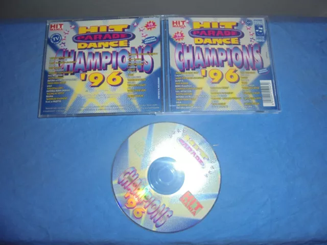 Various "Hit Parade Dance Champions '96" CD Hit Mania – HM 011/96 CD ITA 1997