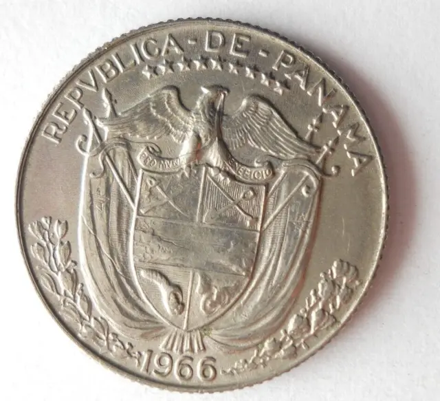1966 Panama 1/4 Balboa - Ausgezeichnete Münze Panama Bin #2