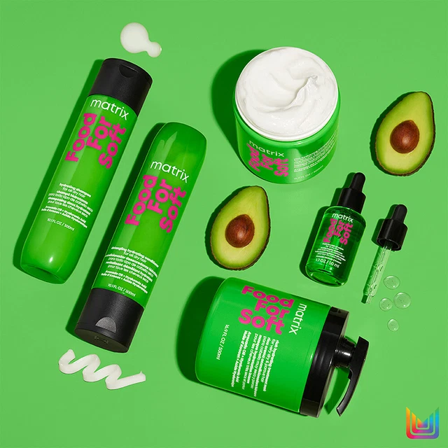 Matrix Food For Soft Shampoo 300ml Conditioner 300ml Oil 50ml