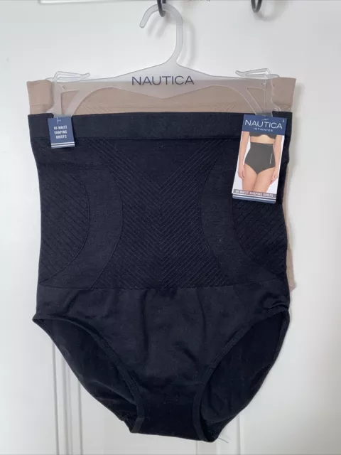 NAUTICA INTIMATES LARGE 3 Pkt Mf Seamless Shaping Brief Panties Great Fit!  Bnwt £25.00 - PicClick UK