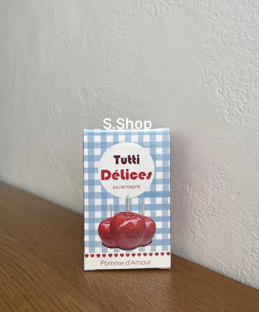 EAU DE TOILETTE FEMME TUTTI DÉLICES POMME D'AMOUR 50ml VAPORISATEUR NEUF
