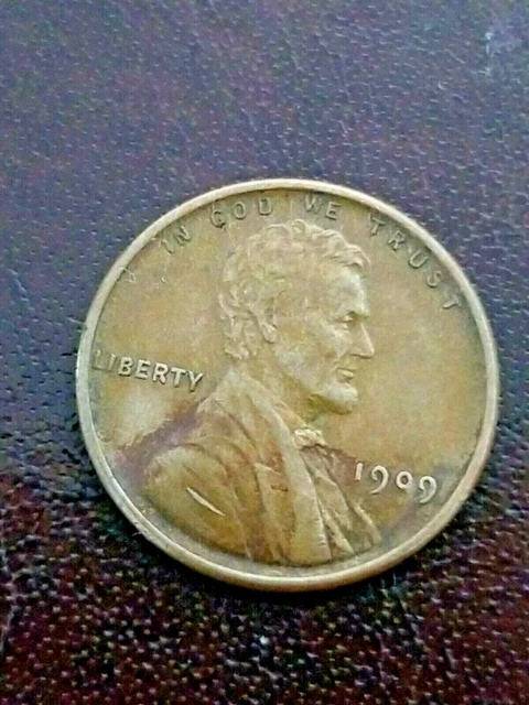 wheat penny 1909 V.D.B SEMI-KEY DATE LINCOLN CENT #1