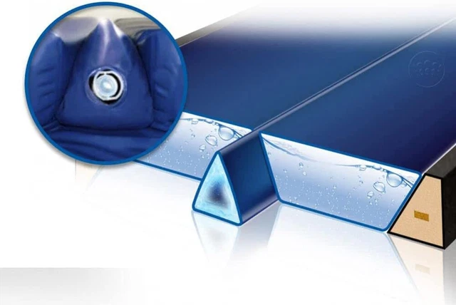 Letto ad acqua gel cuneo divisorio per doppio letto ad acqua materasso duo separazione parete divisoria