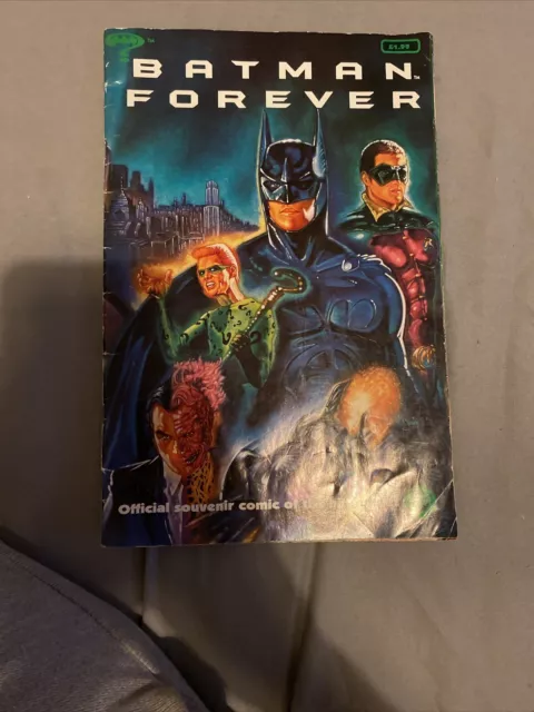 Batman Forever 1 DC 1995 Official Film Adaptation Comic