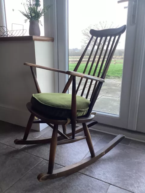 Vintage Ercol Goldsmith Rocking Chair,