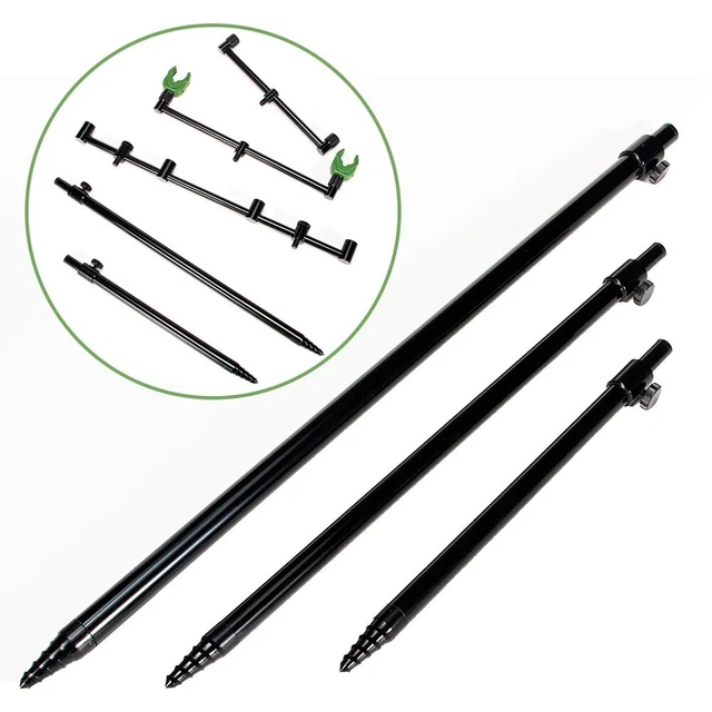 Support De Cannes à Pêche (Rod Pod) Custom Angling Solutions - Pour 2 Ou 3 Cannes - Noir - Occasion